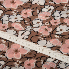 Тканина для одягу плательна Super soft 65 г/м2, легка, ніжна, поліестер беатріс