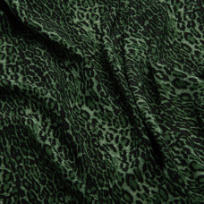 Тканина для одягу плательна Super soft 65 г/м2, легка, ніжна, поліестер лео