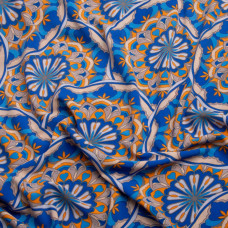 Тканина для одягу плательна Super soft 65 г/м2, легка, ніжна, поліестер cavalli