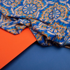 Тканина для одягу плательна Super soft 65 г/м2, легка, ніжна, поліестер cavalli