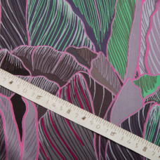 Тканина для одягу плательна Super soft 65 г/м2, легка, ніжна, поліестер перо рожеве