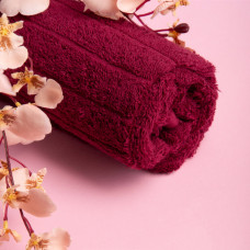 Набір рушників 4 шт махрових 50х80 Хвиля щільність 450 г/м2 бавовна