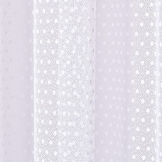 Тканина тюль жакард Горох V-beyaz