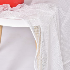 Тканина тюль жакард Марс V-ekru