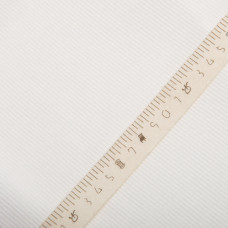 Тканина трикотаж для одягу віскоза Рубчик Dino, натуральна тканина 240 г/м2 молоко