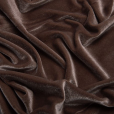 Тканина костюмна оксамитова, оксамитова тканина плютова стрейчева 300 г/м2 т/беж