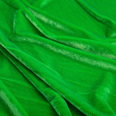 Тканина костюмна оксамитова, оксамитова, блискуча тканина, платтяна стрейчева 300 гр/м2 салат