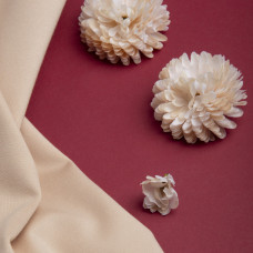 Тканина трикотаж Прага, трикотажна тканина, щільна віскозна тканина, 640 г/м2 пісок