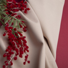 Тканина трикотаж Прага, трикотажна тканина, щільна віскозна тканина, 640 г/м2 беж