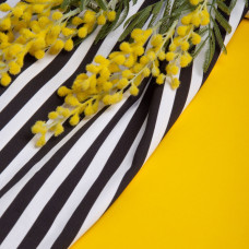 Тканина костюмна бавовна стрейч, натуральна тканина для спідниць, костюмів, платтів, бавовна смуга