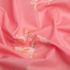 Тканина Батист Гранд Роуз, бавовна, натуральна тканина для одягу, бавовна рожева