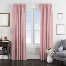 Тканина портьєрна однотонна Фонлук Canvas V-213 чайна троянда