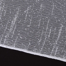 Тканина тюль набивна рогожка Sol V-101 біла