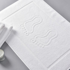 Махровий килимок для ніг IDEIA 50x70 см натуральна бавовна 700 г/м² для ванної кімнати