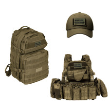 Набір шевронів 2 шт. на липучці мама каже: Я особливий, вишитий патч нашивка, смішний шеврон хакі 5х8 см