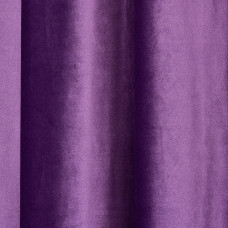 Тканина портьєрна однотонна Оксамит, шторна тканина, тканина для штор, штори, портьєри, гардіни, тканина для гардин V-20 фіолет