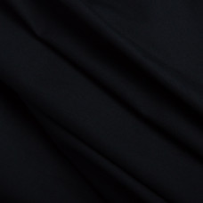 Тканина сорочкова однотонна пл.117 г/м2 99017 чорна