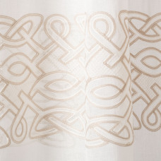 Тканина тюль рогожка Bantli-2 беж