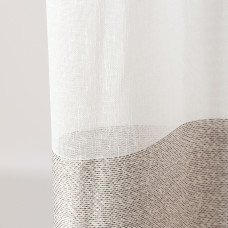 Тканина тюль рогожка Bantli-2 беж
