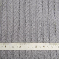 Тканина декоративна бавовна Косичка 290 гр/м2 сіра