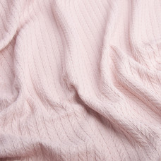 Тканина декоративна бавовна Косичка 290 г/м2 пудра