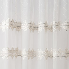 Тканина тюль фатин з вишивкою La Roch V-07