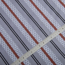 Тканина бавовна сатин для постільної білизни, натуральна тканина, постільна білизна, 120 г/м2 ВТ-331В Смуги