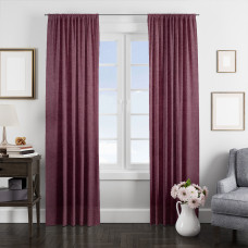 Тканина портьєрна однотонна Фонлук Canvas 290 см, 250 г/м2 шторна тканина, тканина для штор, штори, портьєри, гардини