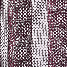 Тканина тюль сітка однотонний Соти V-313 вишня