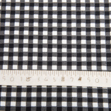Ткань декоративная Клітинка з водовідштовхувальним просоченням V-60, жовта, для скатертин, штор, декору