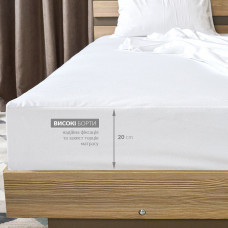 Наматрацник євро 200х200х23 см Аква Стоп IDEIA захисний натяжний з гумкою по периметру водонепроникний