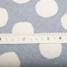 Тканина декоративна Прем'єр із водовідштовхувальним просоченням V-06 Горошок сірий