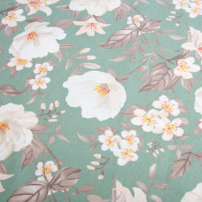 Ткань декоративная Премьер с водоотталкивающей пропиткой V-09 Лілія зелена