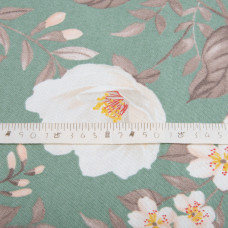 Ткань декоративная Премьер с водоотталкивающей пропиткой V-09 Лілія зелена