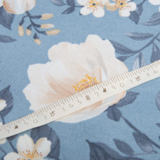 Тканина декоративна Прем'єр із водовідштовхувальним просоченням V-08 Лілія денім