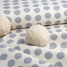 Тканина декоративна Прем'єр із водовідштовхувальним просоченням V-05 Горошок молоко