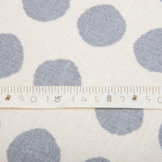 Тканина декоративна Прем'єр із водовідштовхувальним просоченням V-05 Горошок молоко