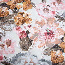 Тканина декоративна Прем'єр Квітка з водовідштовхувальним просоченням V-4 пастель