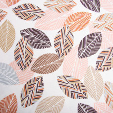 Тканина декоративна Прем'єр Листя з водовідштовхувальним просоченням V-04 беж, Листя