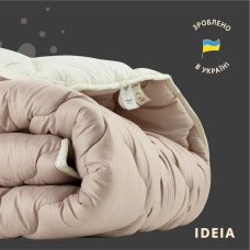 Ковдра WOOLLY вовняна IDEIA зимова 140х210 см, вовна, тепла ковдра, натуральна, овеча шерсть