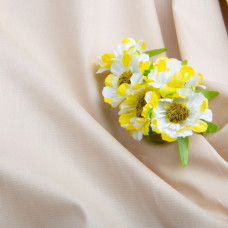 Тканина котон поплін V-1021 св/беж