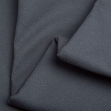 Ткань костюмная коттон однотонный  V- 1589 сіро/синій