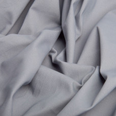 Тканина костюмна котон однотонна V- 1301 сірий