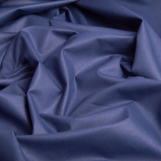 Тканина бязь ранфорс для постільної білизни, бавовна  130 гр/м2, 240 см V-97 індіго