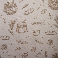 Тканина полотенна вафельна Хліб житній