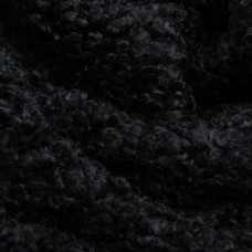 Тканина штучне хутро Букле 1001 чорне