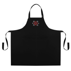 Фартух універсальний з етно вишивкою IDEIA та кишенею водовідштовхувальний бавовна універсальний розмір