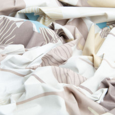 Тканина бязь ранфорс для постільної білизни, бавовна, 130 г/м2, 240 см 25819 V-15 беж