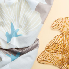 Тканина бязь ранфорс для постільної білизни, бавовна, 130 г/м2, 240 см 25819 V-15 беж