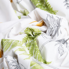 Тканина бязь ранфорс для постільної білизни, бавовна, 130 г/м2, 240 см 21082846 V-3 Гербарій